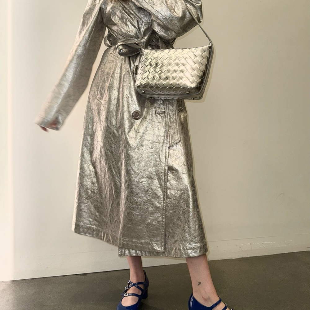 Simon Miller Silver Trench Coat